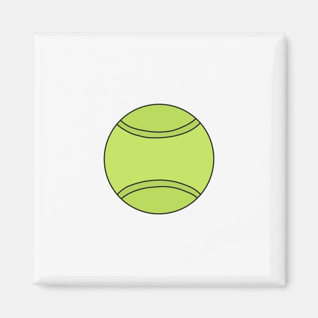 Tennis Boll Magnet (Framsidan)