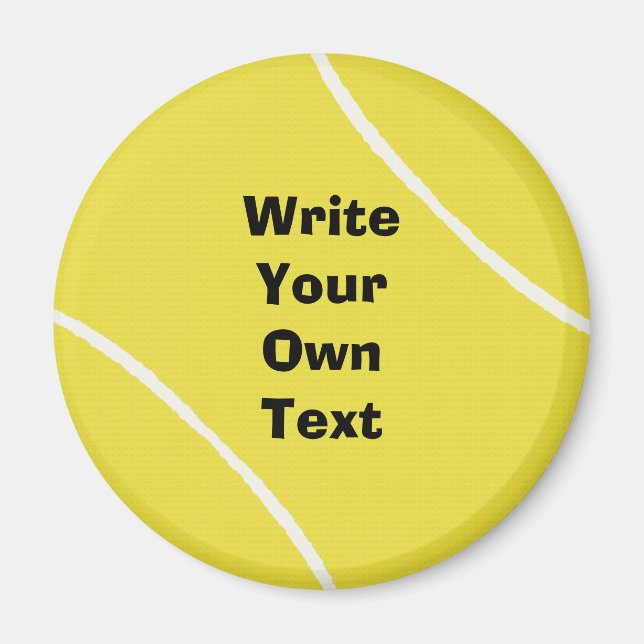 Tennis Boll Magnet (Framsidan)