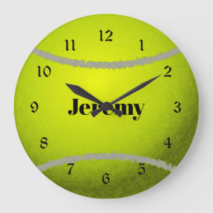 Tennis Boll mall Stor Klocka