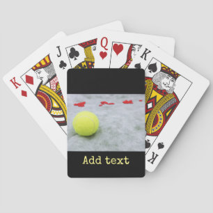 Tennis boll med kärlek casinokort