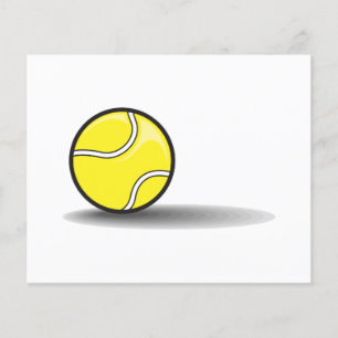 tennis boll med skugga
