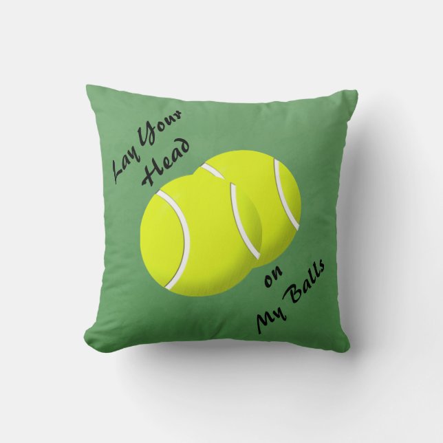 Tennis Boll Mojo Dekorativ kudde (Framsida)