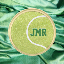 Tennis Boll Monogram Initialer