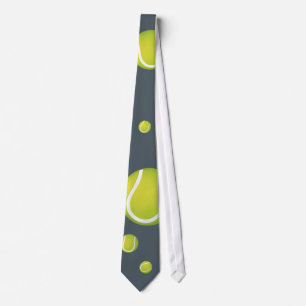 Tennis boll mönster Tie Slips