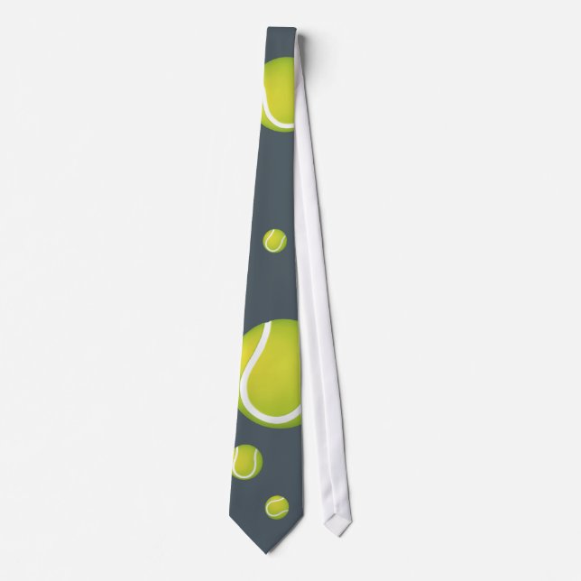 Tennis boll mönster Tie Slips (Framsida)