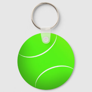 Tennis Boll Novelty - Anpassad Nyckelring