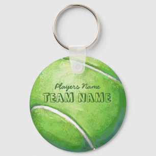 Tennis Boll Nyckelring