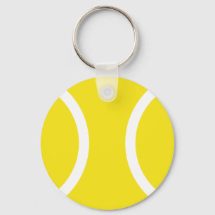 Tennis boll nyckelring