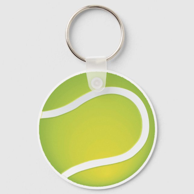 Tennis Boll Nyckelring (Framsida)