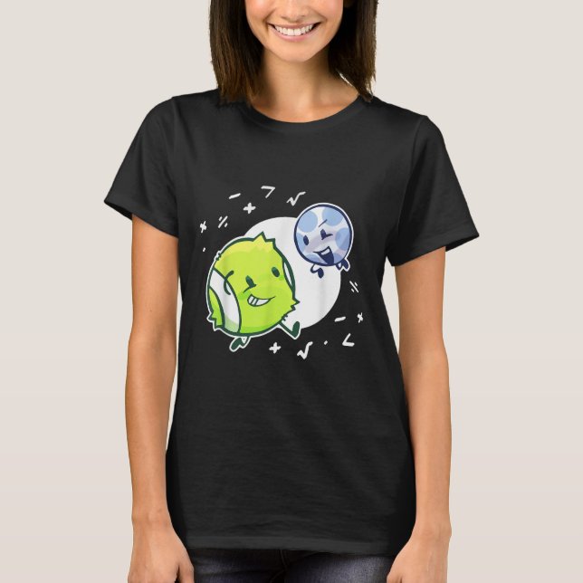 Tennis Boll och Golf Boll Duo Math T-shirt_1.png T Shirt (Framsida)