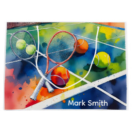 Tennis boll och racketar vid domstol med kärlek