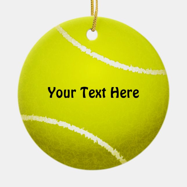 Tennis Boll Ornament (Framsidan)