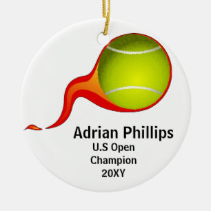 tennis boll ornament