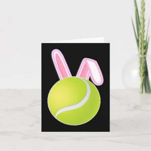 Tennis Boll Påskhare Kort