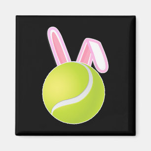 Tennis Boll Påskhare Magnet
