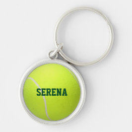 Tennis Boll Personlig Keychain Nyckelring