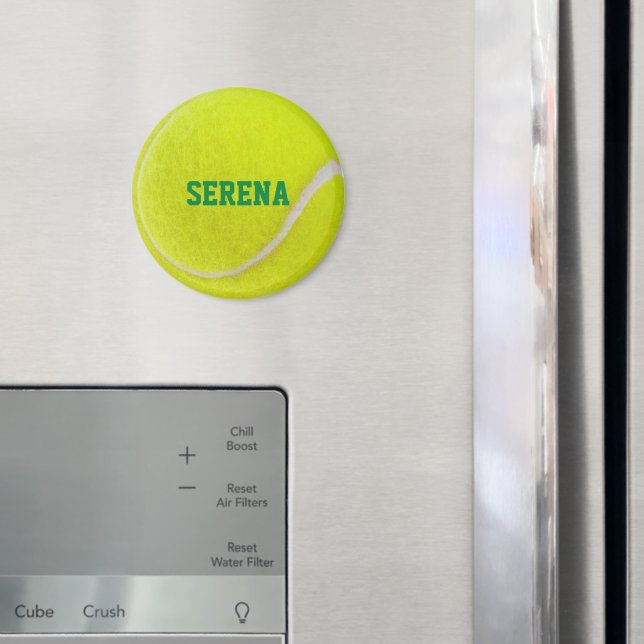 Tennis Boll Personlig Magnet (In Situ (Fridge))