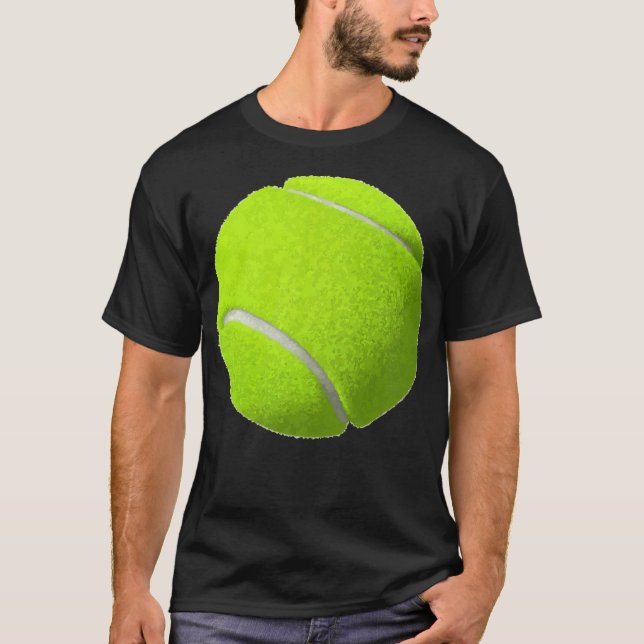 Tennis Boll professionell hockey  T Shirt (Framsida)