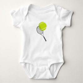 Tennis Boll & Racket Racquet T Shirt
