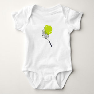 Tennis Boll & Racket Racquet T Shirt