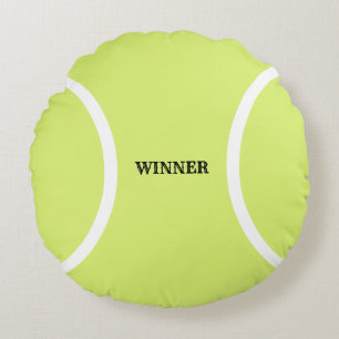 Tennis Boll Round Pillow Rund Kudde