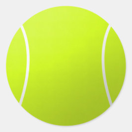 Tennis Boll Round Stickers för Dekoration/Party Runt Klistermärke