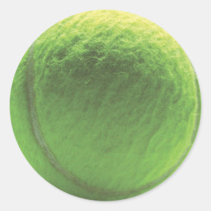 Tennis Boll Runt Klistermärke