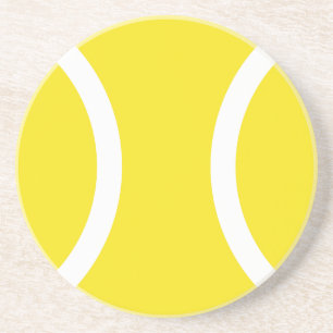 Tennis boll sandstensdryck underlägg