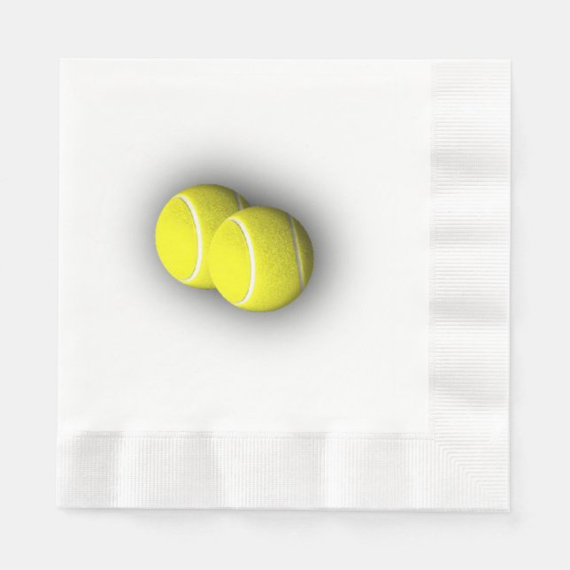 Tennis Boll Sport Theme Pappersservett (Framsidan)
