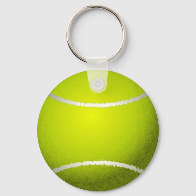 Tennis Boll Sports Nyckelring (Framsida)