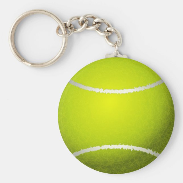 Tennis Boll Sports Nyckelring (Framsidan)