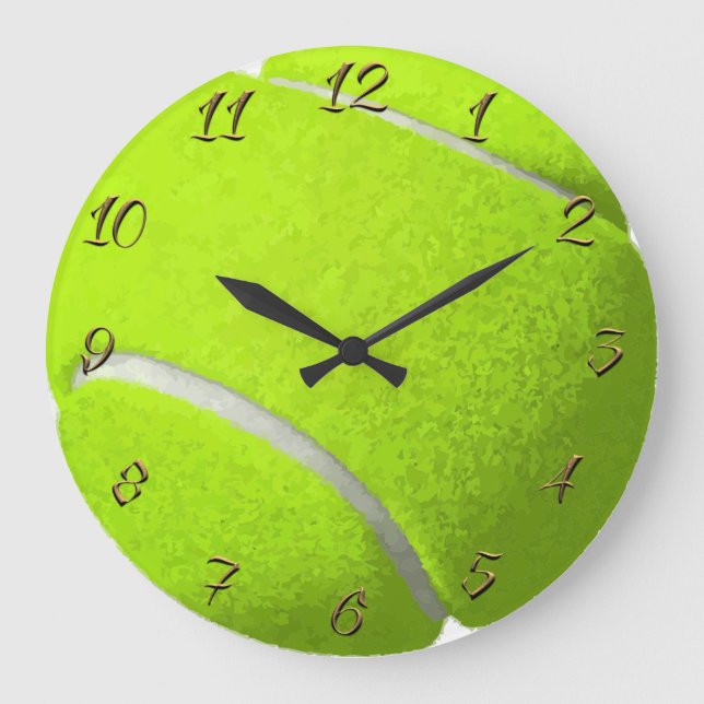 Tennis boll stor klocka (Framsida)