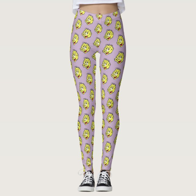 Tennis Boll Tecknad Cust. BG Legging (Framsida)