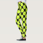 Tennis Boll Tennis Player Compression Byxor<br><div class="desc">Tennis Boll Tennis Player Compression Byxor: Cute and simple leggings for tennis player with bright gult tennis bollar on a black bakgrund. Du kan ändra färg i bakgrunden från svart till valfritt färg genom att klicka på knappen "Anpassa" och sedan markera ett färg där det står "Markera en bakgrund färg"...</div>
