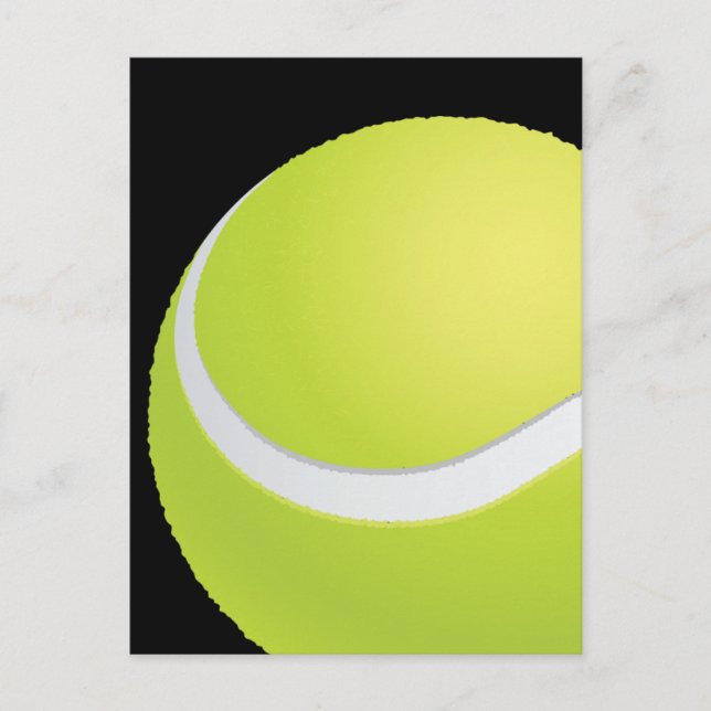 Tennis Boll vykort (Framsida)