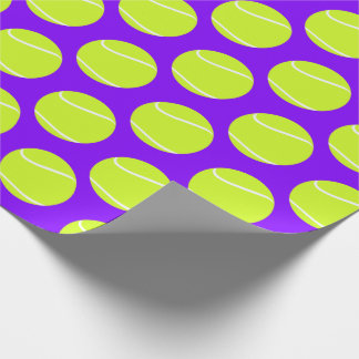 Tennis Bollar Anpassningsbar Background Färg Sport Presentpapper
