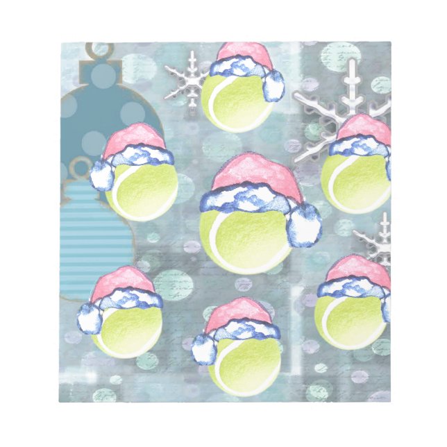 TENNIS BOLLAR ANTECKNINGSBLOCK (Framsida)