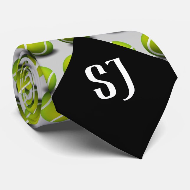 Tennis Bollar Mönster | Monogram idrott Slips (Rullad)