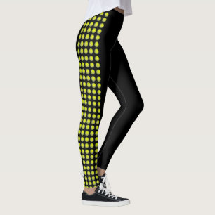 Tennis Bollar on Side Seam, Dam Leggings