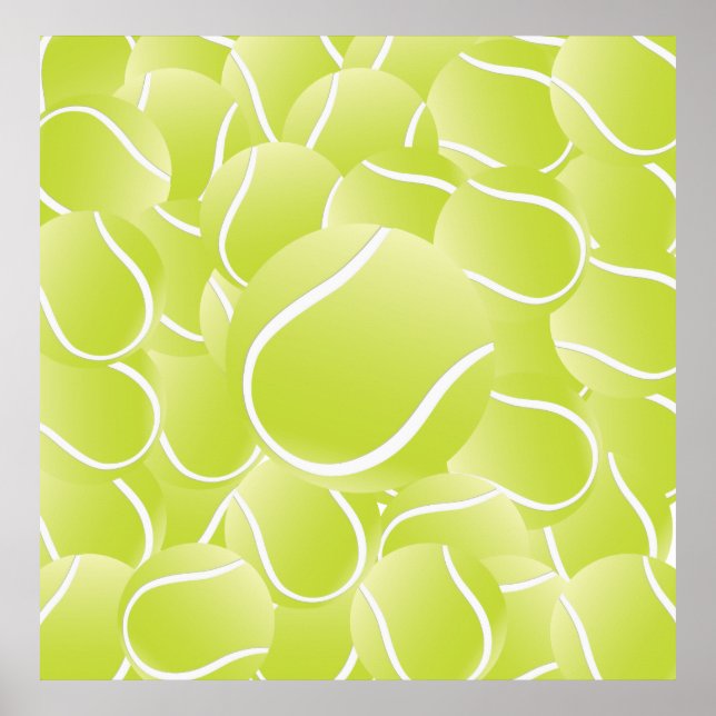 tennis bollar poster (Framsidan)
