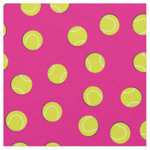 Tennis Bollar Sports Rosa Girly Tyg