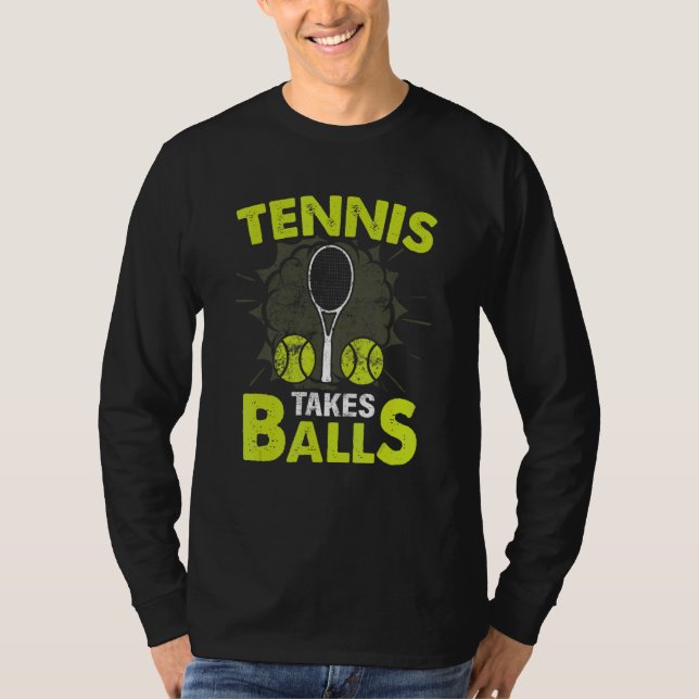 Tennis Bollar T Shirt (Framsida)