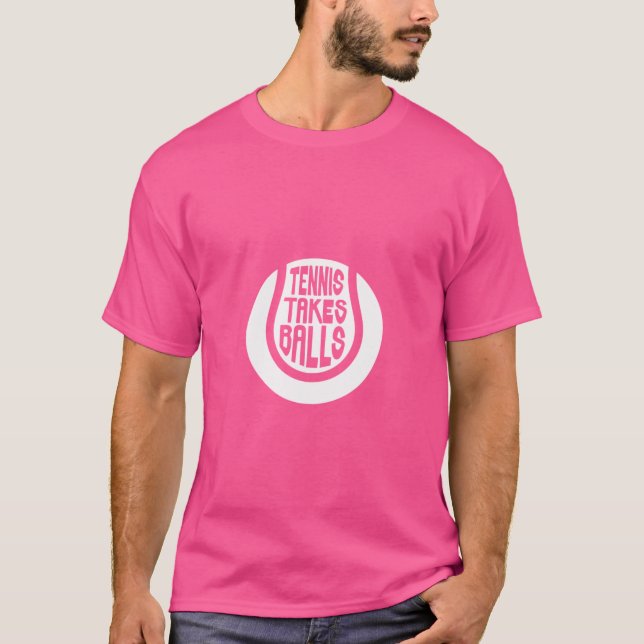 Tennis Bollar T Shirt (Framsida)