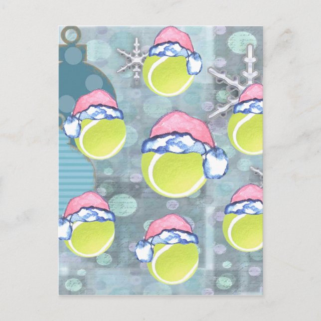 TENNIS BOLLAR VYKORT (Framsida)