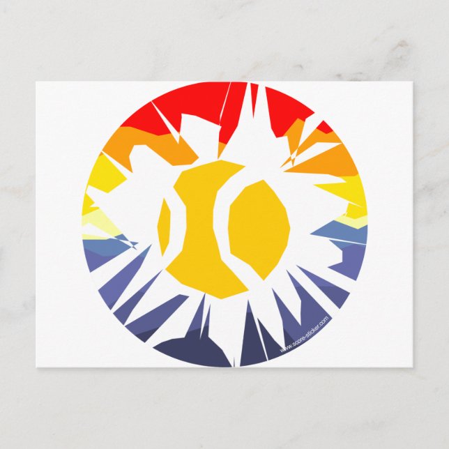 Tennis Break Vykort (Framsida)