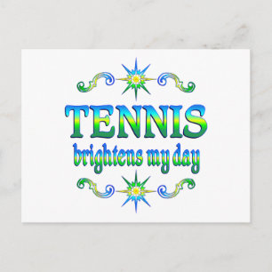 Tennis Brightens Vykort