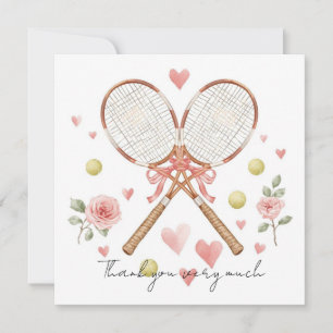 Tennis bröllop med racket och kärlek hjärtan