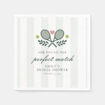 Tennis Bröllopsfest för det perfekta paret