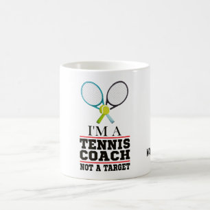 Tennis-buss, inte Target med boll Kaffemugg