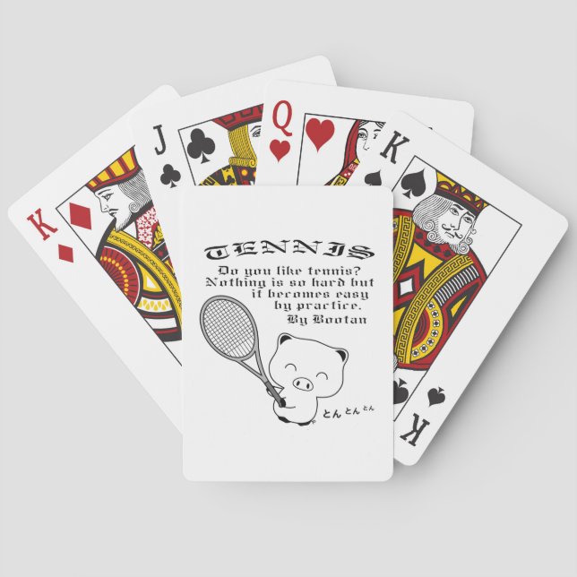 Tennis Casinokort (Baksidan)
